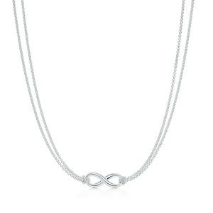 Tiffany & Co Infiniti Double Chain Necklace